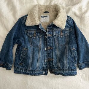 Old Navy Sherpa jean jacket